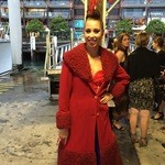 Sydney Showboats - 写真もどんどんOKですのでパチリ☆肩組んでもパチリしましたが私よりデカい（180ｃｍくらい？）・・・なのに顔の大きさ半分(笑)