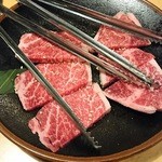 焼肉 肉の街 - 1450円のお肉です。