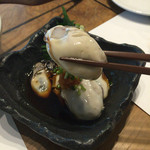 地酒BAR 山新 - H28.01.03 カキしゃぶ