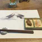 地酒BAR 山新 - H28.01.03 富士山とお通し