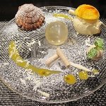 レストラン バカール - ココナッツの風を吹かせるデザート