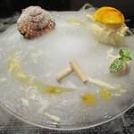 レストラン バカール - ココナッツの風を吹かせるデザート