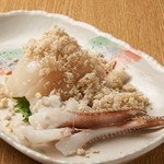 なごみや一夜 - イカ刺し山わさび