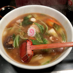 十八番 - 『広東麺』（税込720円）トロミスープで心底温まります♪