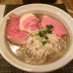 丿貫 - 煮干そば＋肉増し