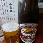 Chinchin Tei - 瓶ビール（小）2016.2.11