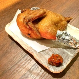 ジューシーな若鶏半身揚げ！