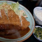 豊八 - 2016・2　チキンカツ定食500円