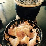 日吉苑　食事処魚半 - 焼き河豚