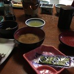 西浦グランドホテル　吉慶 - 海苔、お味噌汁 朝食風景