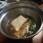 西浦グランドホテル　吉慶 - 湯豆腐アップ