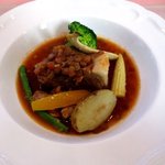 ベルクール - 豚肉とレンズ豆のトマト煮込み！(2016.02/07)