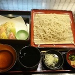 Yuukian - 笙幻そば野菜天付き1580円