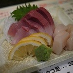 シャリがお腹にもたれるお年頃、ハマチ＆ホタテでスタート！