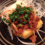 フルミチ  - 肉味噌豆腐 (300円)