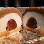 Testa Rossa Cafe - マロンクリーム+ホイップ+渋皮煮+メレンゲ