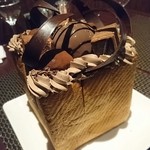 スコール 天王寺店 - 濃厚リッチグランショコラトースト950円