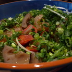 おやさい健究所 - 見た目より薄味です～ネギたっぷり！