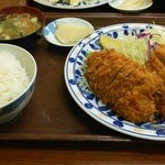 ひよどり亭 - ヒレカツ定食
