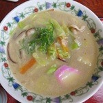 鹿野川荘レストラン - 肱川ちゃんぽん（760円）
