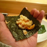 おしどり - 手巻きです