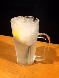 Yakitori Don - 1番人気！焼酎自体を凍らせて作る生レモンサワー