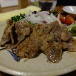 酒と醸し料理　BY - 牛カルビの塩麹焼き（７５０円）