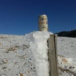 根石岳山荘 - 缶ビールとエビのシッポ