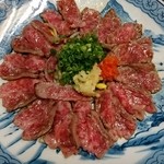 銀なべ - 牛肉のタタキ