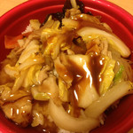 ほっともっと - 料理写真:１０品目の中華あんかけご飯
¥590