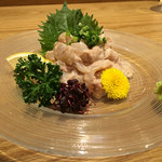 魚とし - 長ハゲ 肝和え