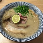 自家製麺 MENSHO TOKYO - ラム豚骨らーめん（塩）