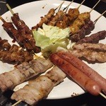 隆之屋武膳 - 串盛り