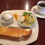 Santosu - ブレンドコーヒー350円とモーニング