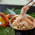 魚屋さんの宿 民宿ふるき - ゆでがに