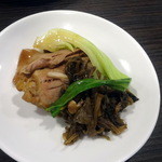 中華ダイニング高格 - 特製角煮の蒸し物、青梗菜添え980円