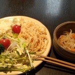 漁師のあぶり家 - サラダバーから取ってきた物