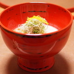 御料理 はやし - 粕汁（厚揚げ）