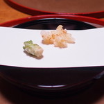 御料理 はやし - 天ぷら（大根と