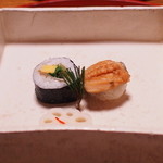 御料理 はやし - 寿司（穴子寿司・巻寿司）