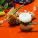 イイダコ・大根のきぬた巻