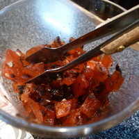 紅花別館 - 福神漬けは食べ放題