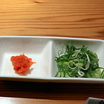 鮨 とびこめ - 鍋の薬味