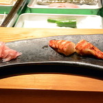 鮨 とびこめ - 車海老おっきいです