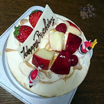 パティスリー ラ フォンティーヌ - カラメルポム　紅玉リンゴとカラメルクリームが特徴的