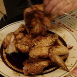 とり直 - 新子焼きをさばいていただきました