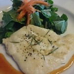 げんじろうの昼ごはん - 若鶏のハーブソテー  ～マンゴーソース～