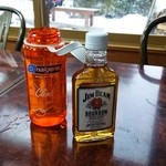 夏沢鉱泉 - 雪見酒はウィスキーと美味しい清水