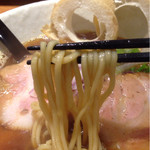 らーめん専門 和心 武庫之荘店 - 基本 中太麺〜( ^ω.^ )ノあっぷー☆