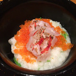 日本料理 幸庵 - お食事はこの時期恒例の「お粥」